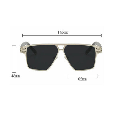 "Patrizio" Metal Sunglasses - Axel Ross