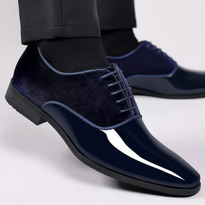 Alvaro Velvet Cap-Toe Oxford