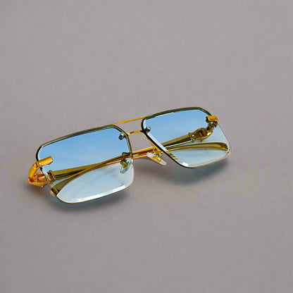 "Leopardo" Square Sunglasses - Axel Ross