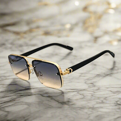 Alberto Lombardi™ Semi-Rimless Sunglasses - Axel Ross