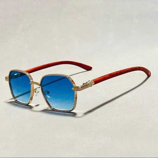 Giovanni™ Retro Wooden Sunglasses
