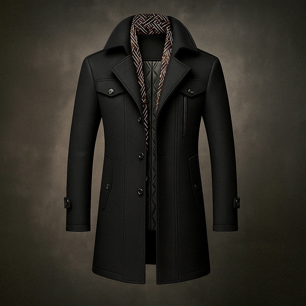 Harrington Wool Coat