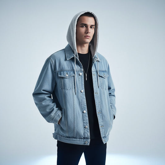 Sawyer Hooded Denim Jacket