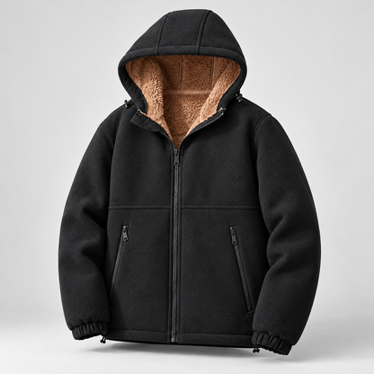 Aldridge Wool Hooded Jacket