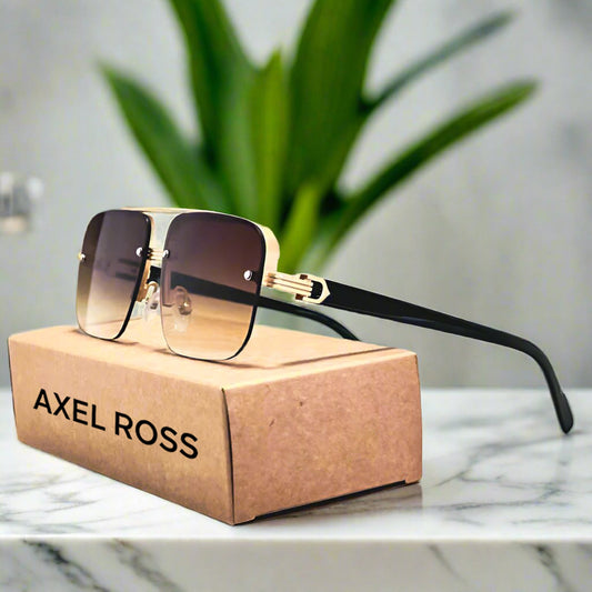 Alberto Lombardi™ Semi-Rimless Sunglasses - Axel Ross