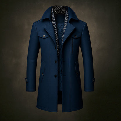 Harrington Wool Coat
