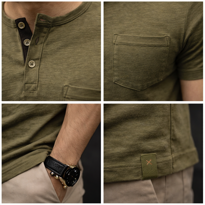 The Drifter Cotton Henley